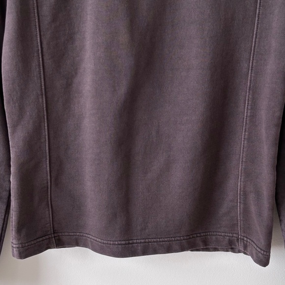 3/$20🌻Gap Gray Cotton Quilted Zip Jacket - Picture 11 of 16